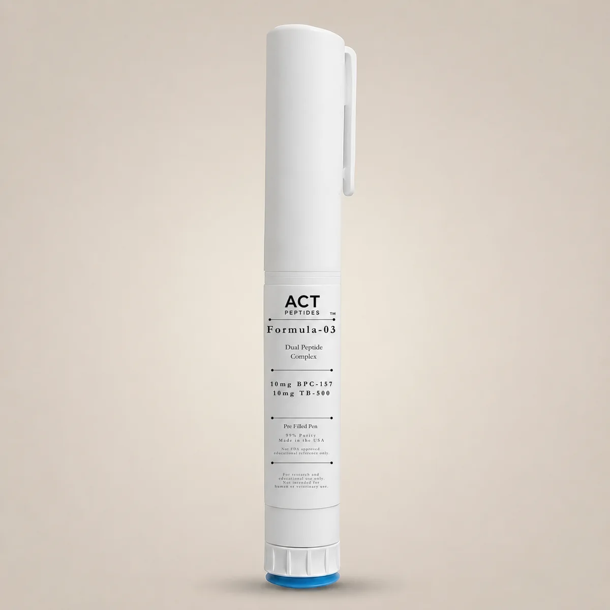 BPC-157 + TB-500 Pen 10mg / 10mg research pen